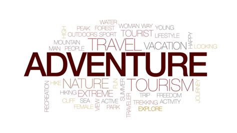 words similar to adventure.